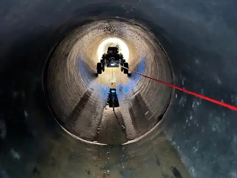 花园路管道检测