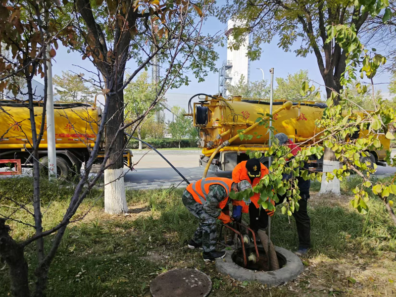 花园路厂区管道清洗